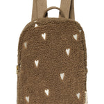Dětský batoh STUDIO NOOS Brown Teddy Hearts - Se jménem | Lavly.cz