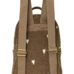 Dětský batoh STUDIO NOOS Brown Teddy Hearts - Se jménem | Lavly.cz
