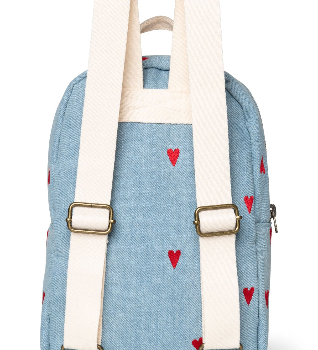 Dětský batoh STUDIO NOOS Denim Hearts - Se jménem | Lavly.cz