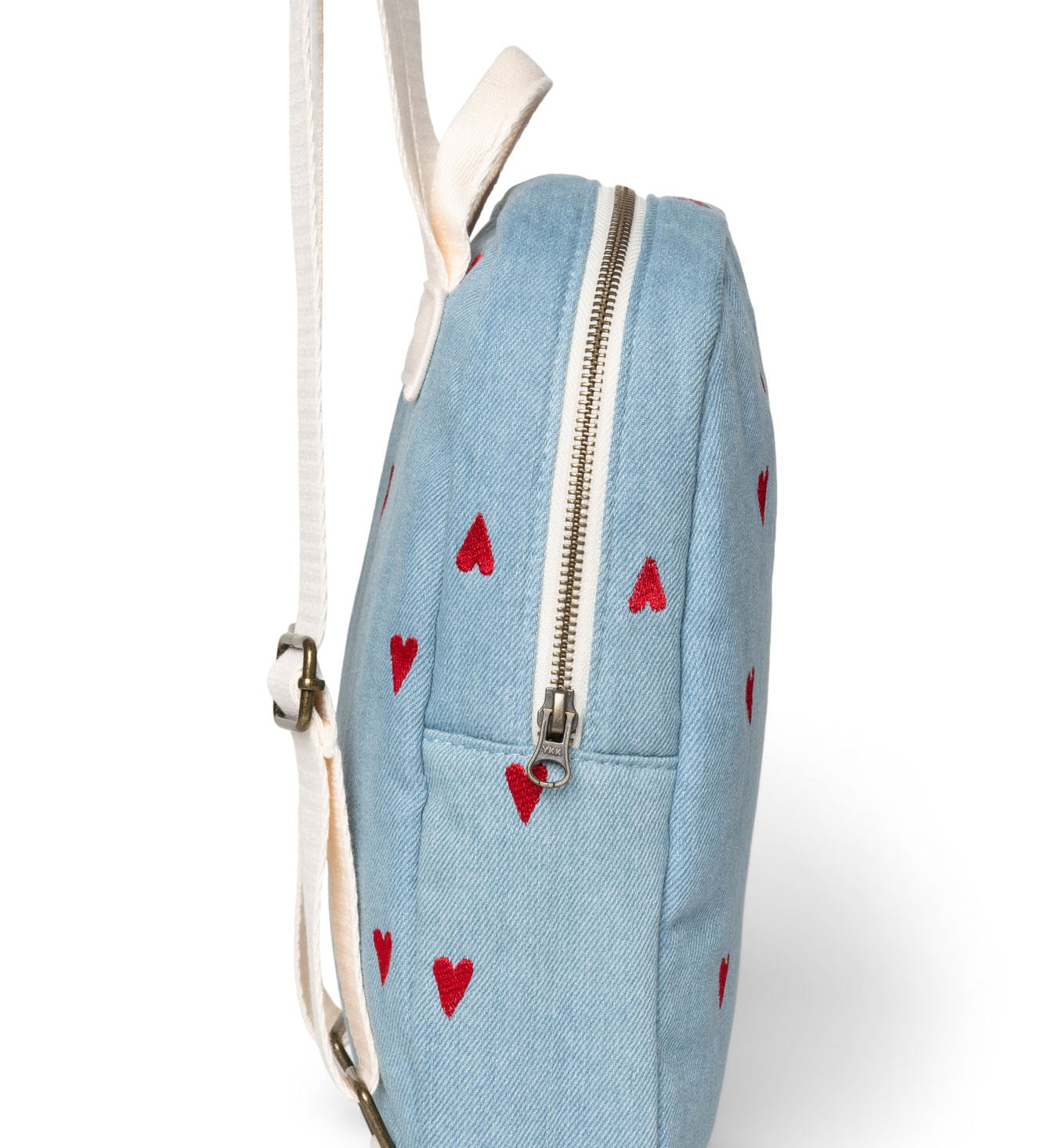 Dětský batoh STUDIO NOOS Denim Hearts - Se jménem | Lavly.cz