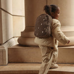 Dětský batoh STUDIO NOOS Mini Brown Teddy Hearts | Lavly.cz