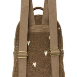Dětský batoh STUDIO NOOS Mini Brown Teddy Hearts | Lavly.cz