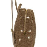 Dětský batoh STUDIO NOOS Mini Brown Teddy Hearts | Lavly.cz
