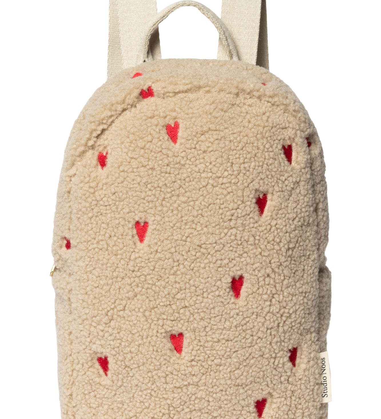 Dětský batoh STUDIO NOOS Mini Ecru Teddy Hearts | Stylové doplňky pro děti a ženy | Lavly.cz