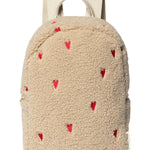 Dětský batoh STUDIO NOOS Mini Ecru Teddy Hearts | Stylové doplňky pro děti a ženy | Lavly.cz