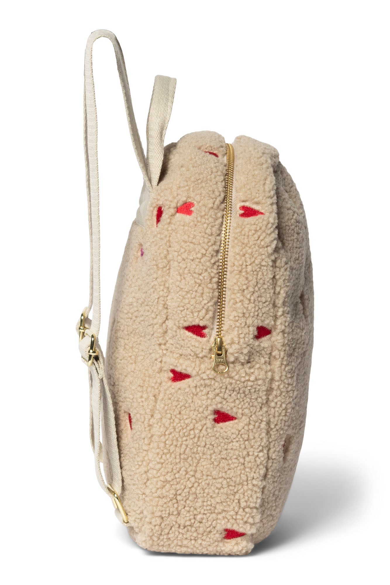Dětský batoh STUDIO NOOS Mini Ecru Teddy Hearts | Stylové doplňky pro děti a ženy | Lavly.cz