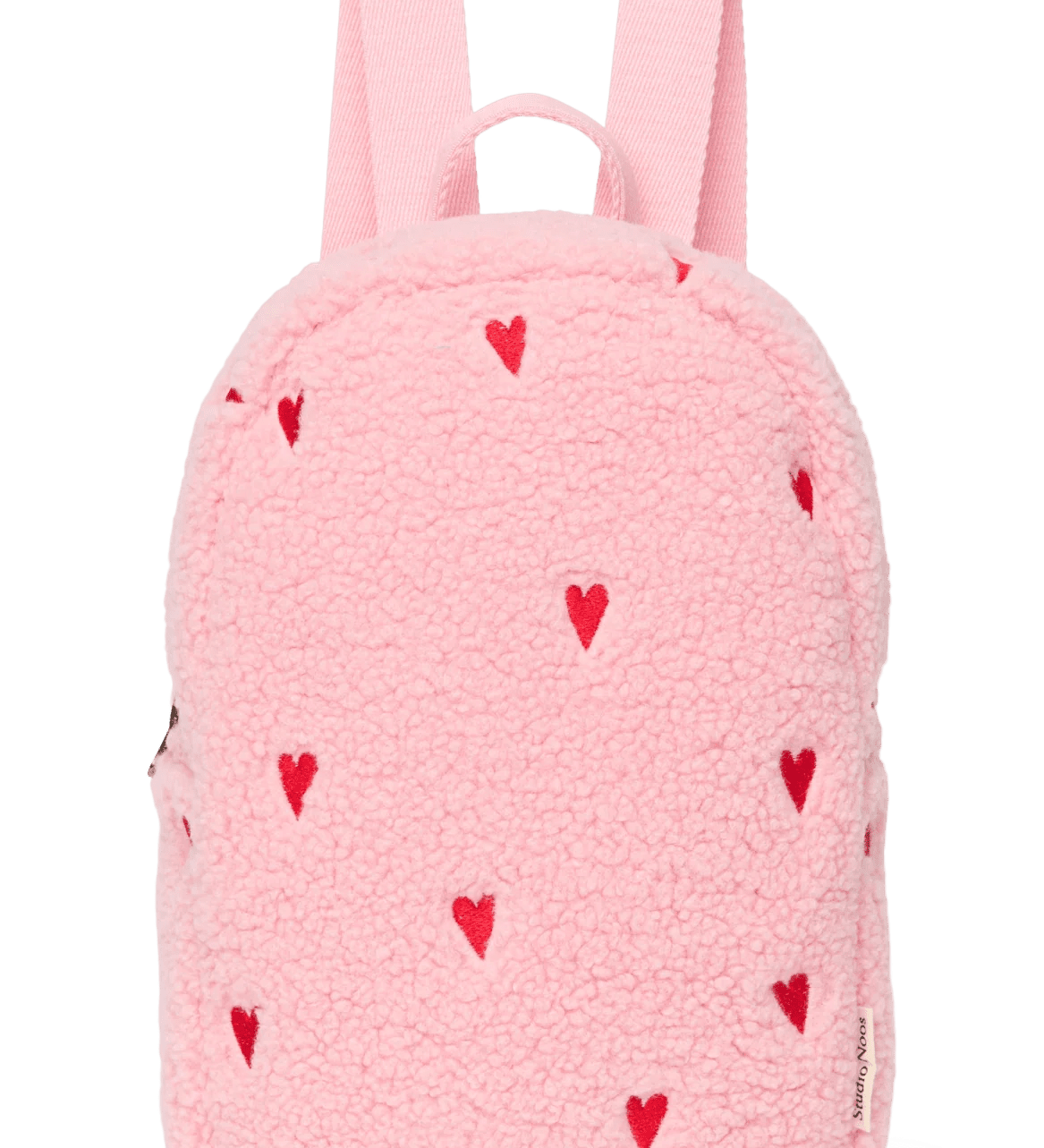Dětský batoh STUDIO NOOS Mini Light Pink Teddy Hearts | Lavly.cz