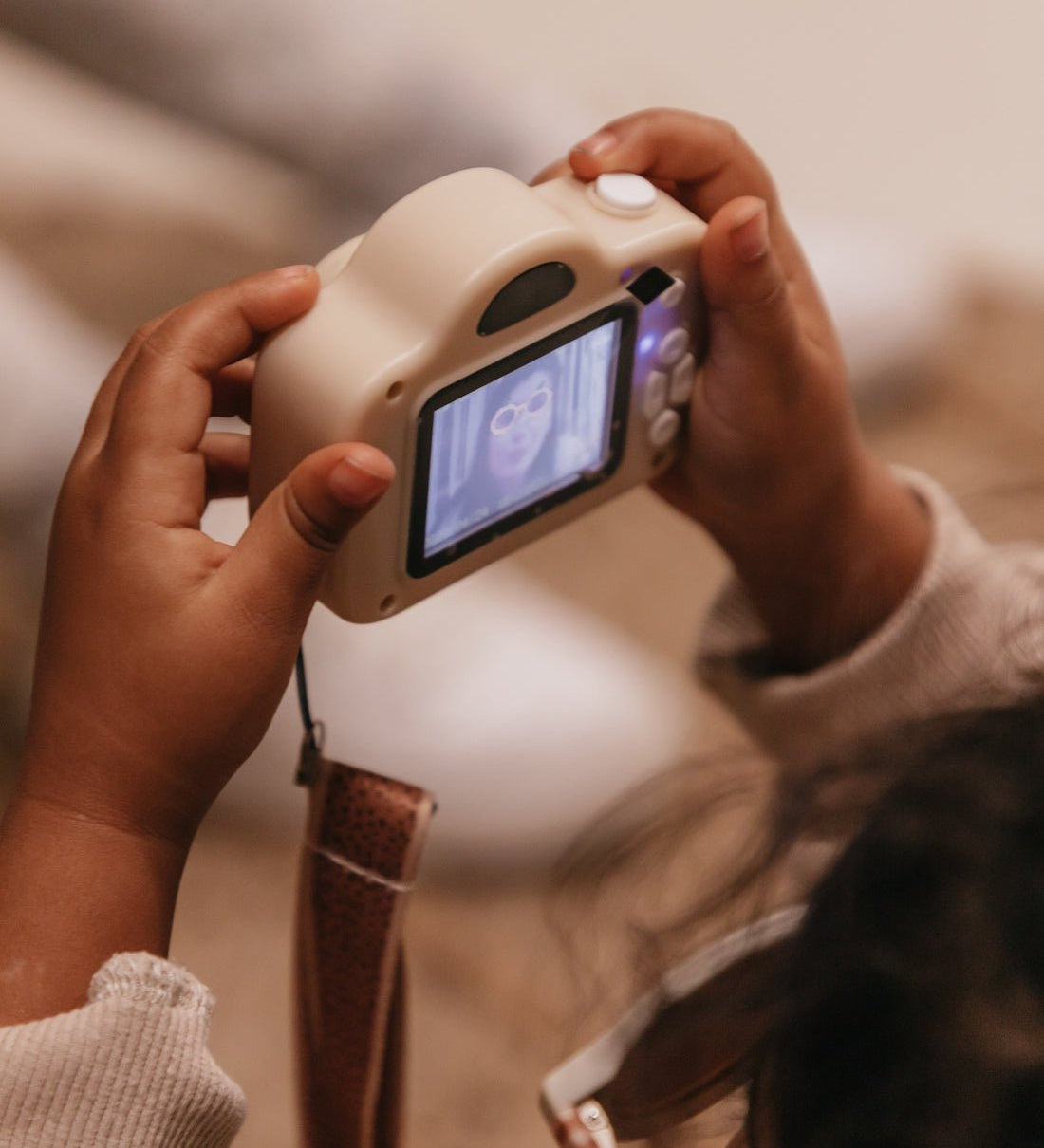 Dětský digitální foťák MRS. ERTHA Cam Cam Ivory Bouquet Silhouette | Lavly.cz