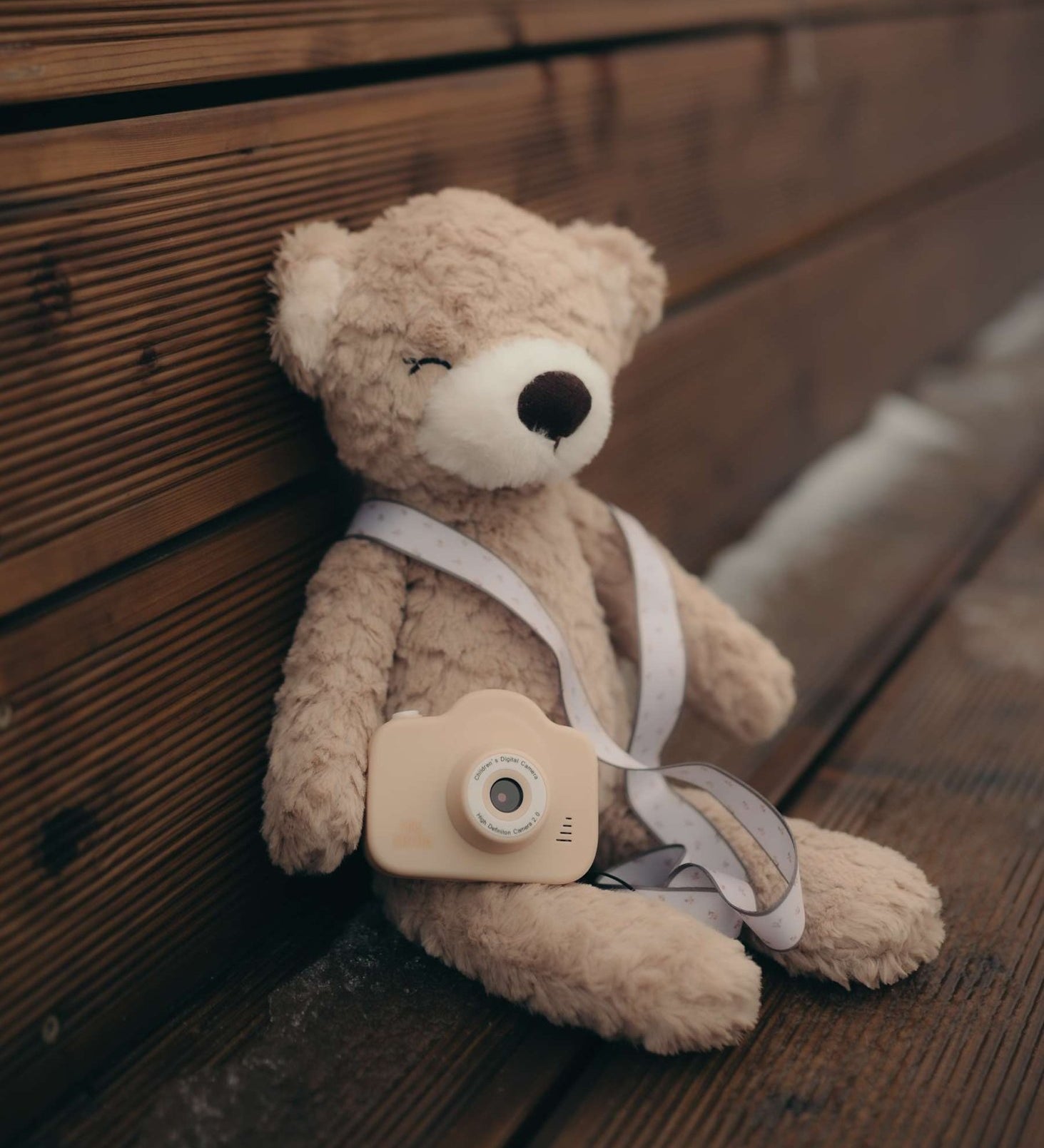 Dětský digitální foťák MRS. ERTHA Cam Cam Ivory Flower Buds | Lavly.cz