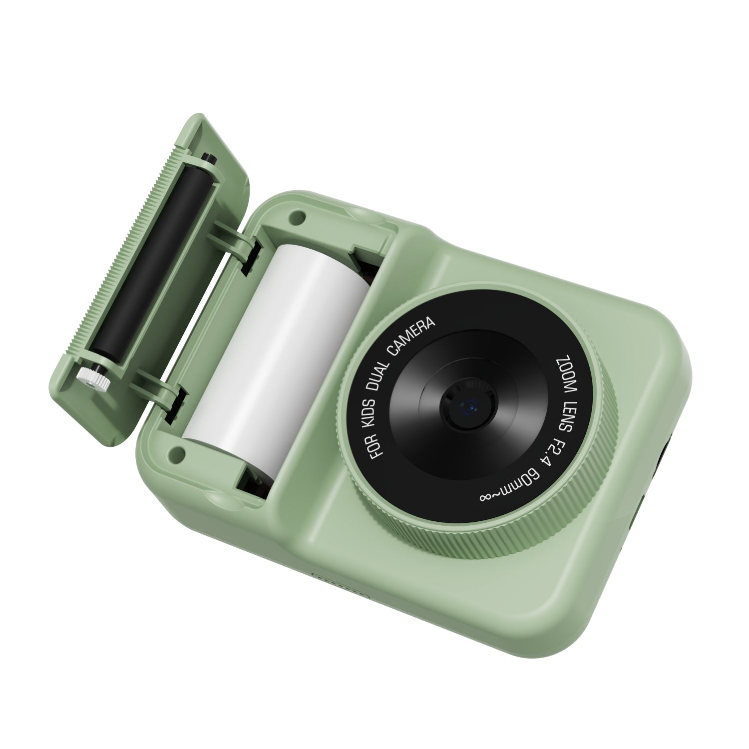 Dětský digitální foťák s tiskem fotek ZOOFAMILY Zoo Print Dino Green | Stylové doplňky pro děti a ženy | Lavly.cz