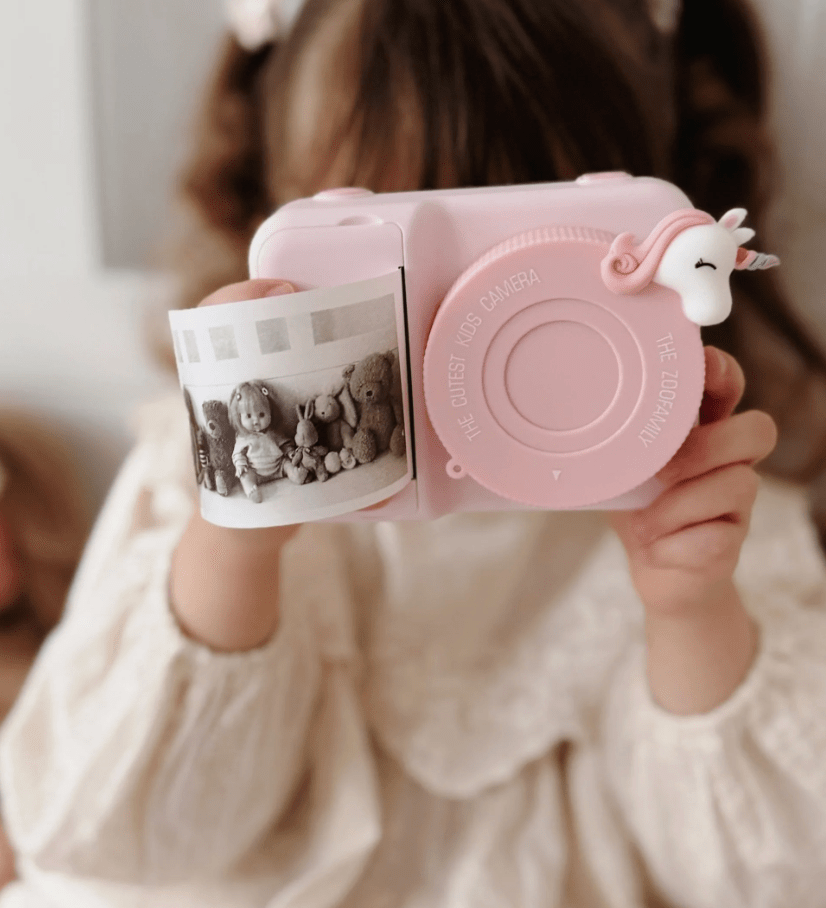 Dětský digitální foťák s tiskem fotek ZOOFAMILY Zoo Print Unicorn | Lavly.cz