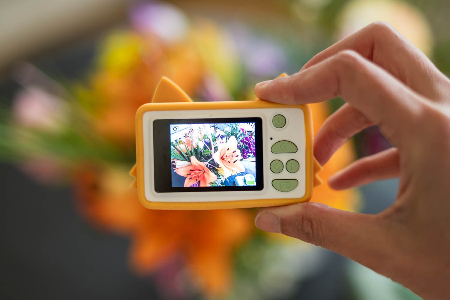 Dětský digitální foťák ZOOFAMILY Zoofriends Rabbit Flowers | Lavly.cz