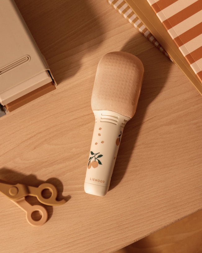 Dětský karaoke mikrofon LIEWOOD Beinta Peach / Sea Shell | Stylové doplňky pro děti a ženy | Lavly.cz