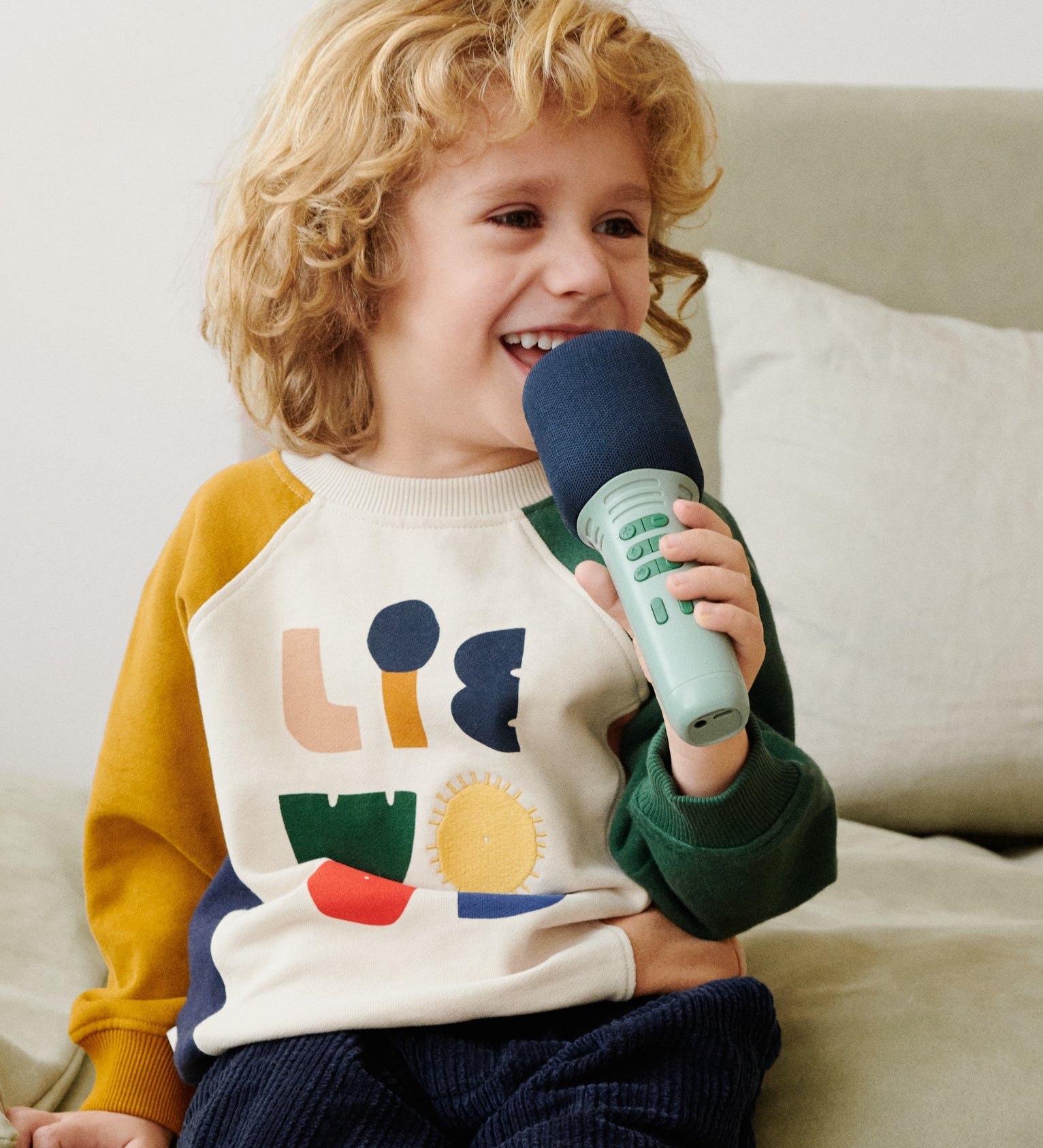 Dětský karaoke mikrofon LIEWOOD Beinta Peppermint Mix | Lavly.cz