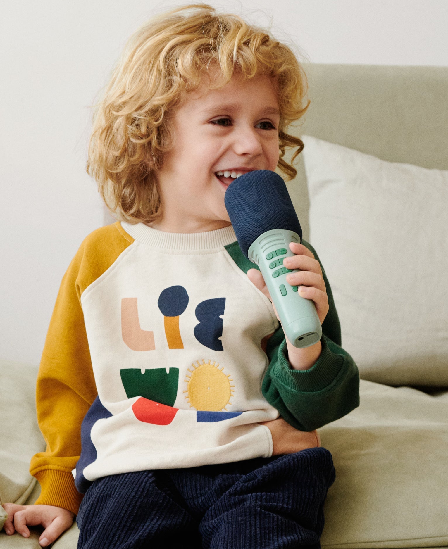 Dětský karaoke mikrofon LIEWOOD Beinta Peppermint Mix | Lavly.cz