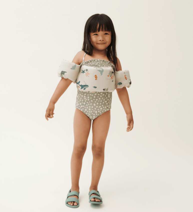 Dětský plavecký pás LIEWOOD Darko Peach / Sea Shell | Lavly.cz