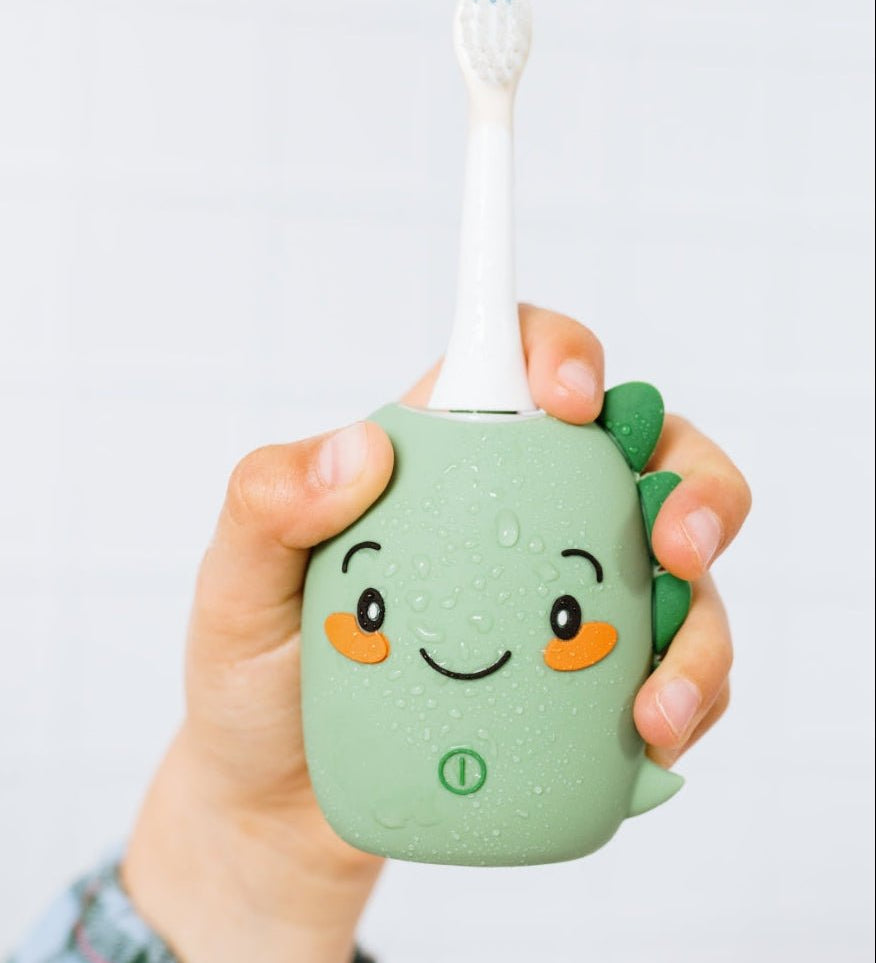 Dětský sonický zubní kartáček THE ZOOFAMILY Dino | Lavly.cz