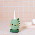 Dětský sonický zubní kartáček THE ZOOFAMILY Dino | Lavly.cz