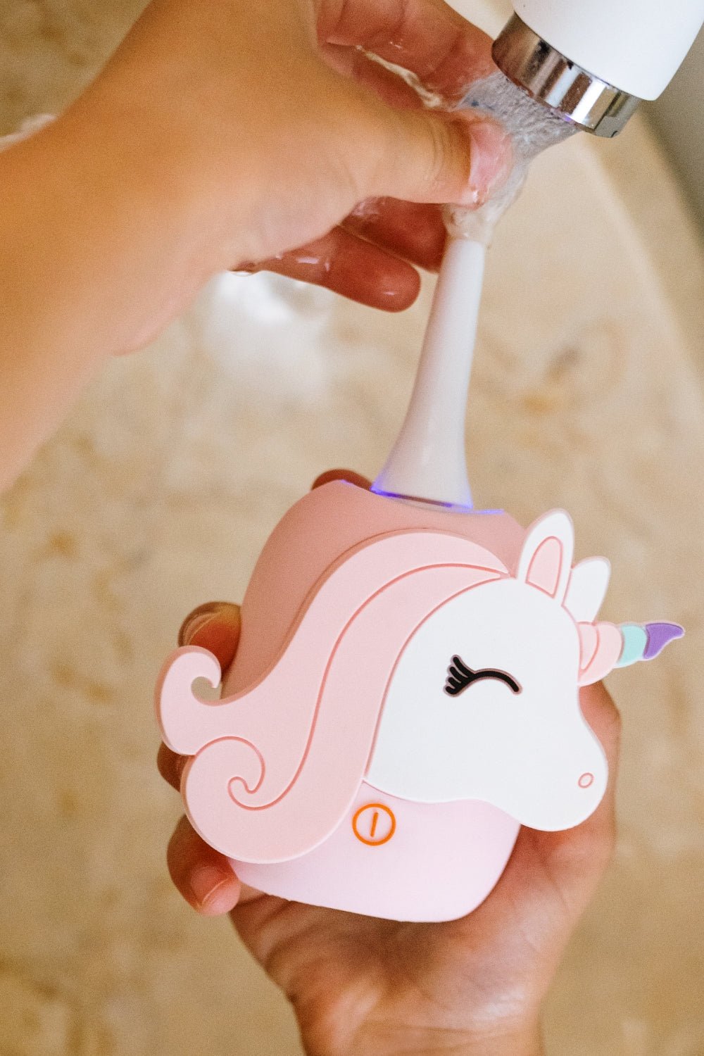 Dětský sonický zubní kartáček THE ZOOFAMILY Unicorn | Lavly.cz