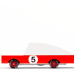 Dřevěné autíčko CANDYLAB Candycar Red Racer 5 | Stylové doplňky pro děti a ženy | Lavly.cz