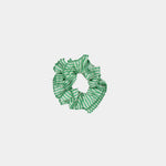 Gumička scrunchie HINDBAG Green Stripes | Lavly.cz