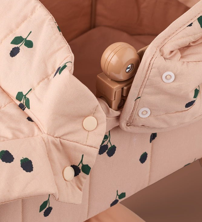 Hluboký kočárek pro panenky LIEWOOD Adaline Berry / Pale Tuscany | Stylové doplňky pro děti a ženy | Lavly.cz
