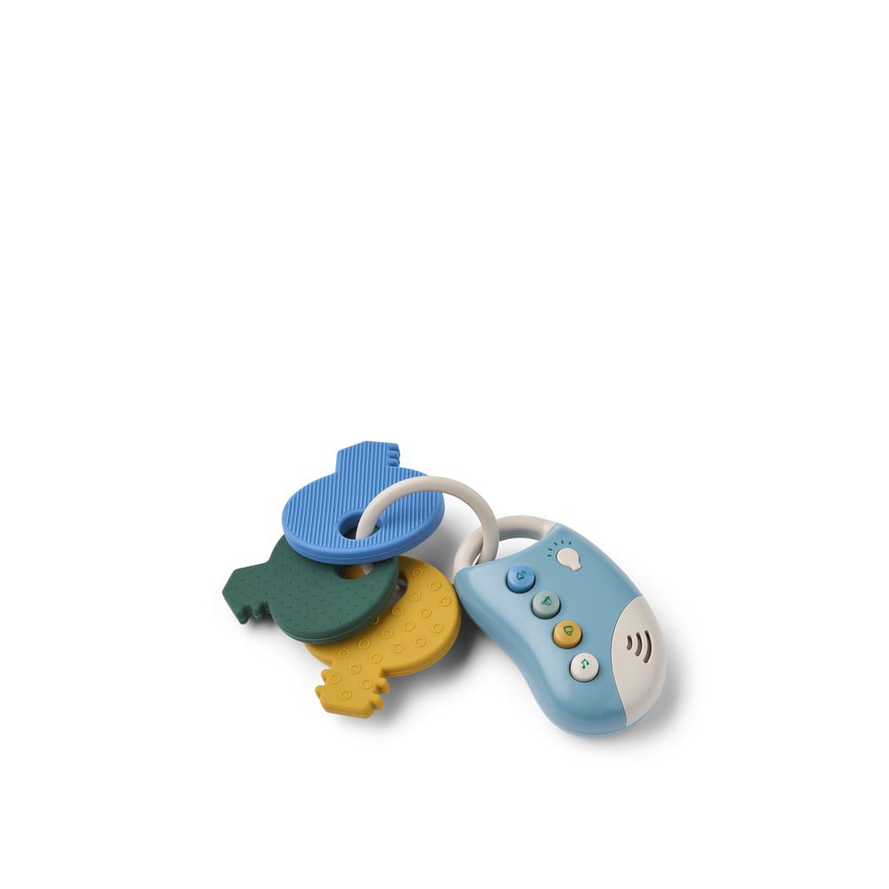 Interaktivní klíčky LIEWOOD Vroom Beach Blue Multi Mix | Lavly.cz