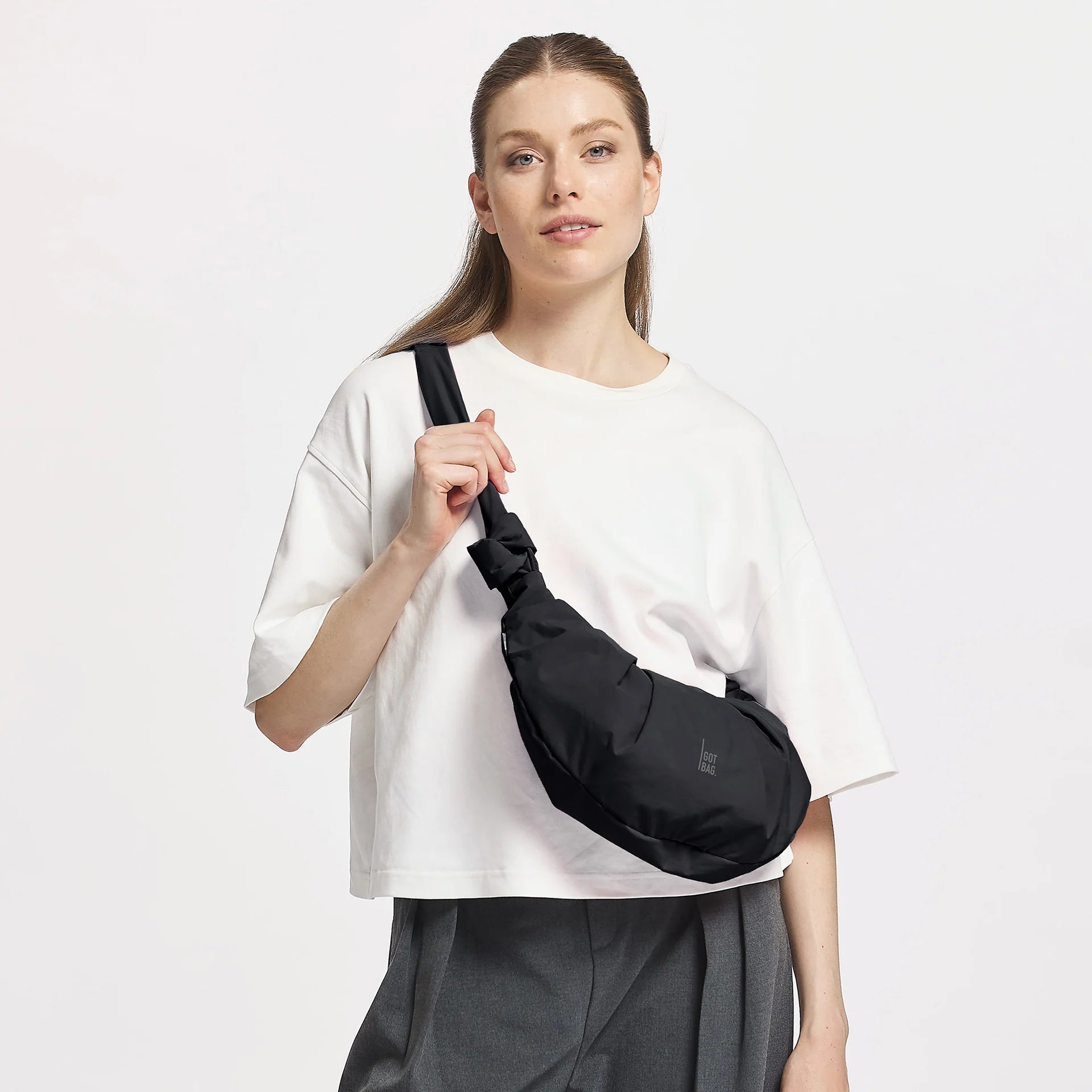 Kabelka GOT BAG Pleat Moon Small Black | Lavly.cz