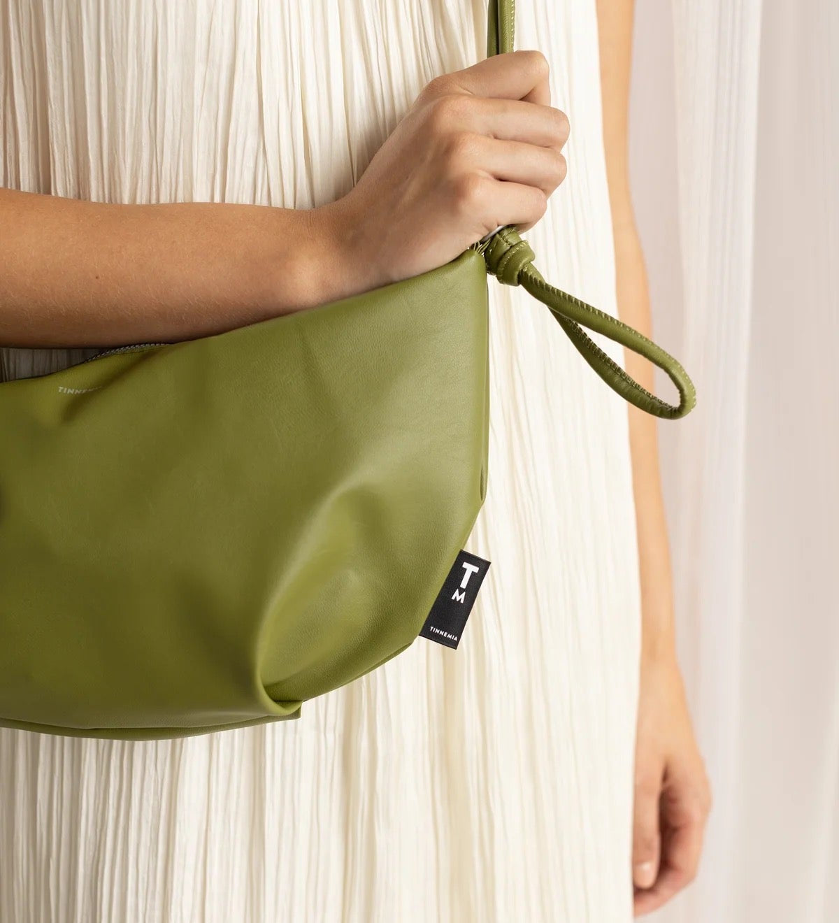 Kabelka TINNE+MIA Berber Peat Moss | Lavly.cz