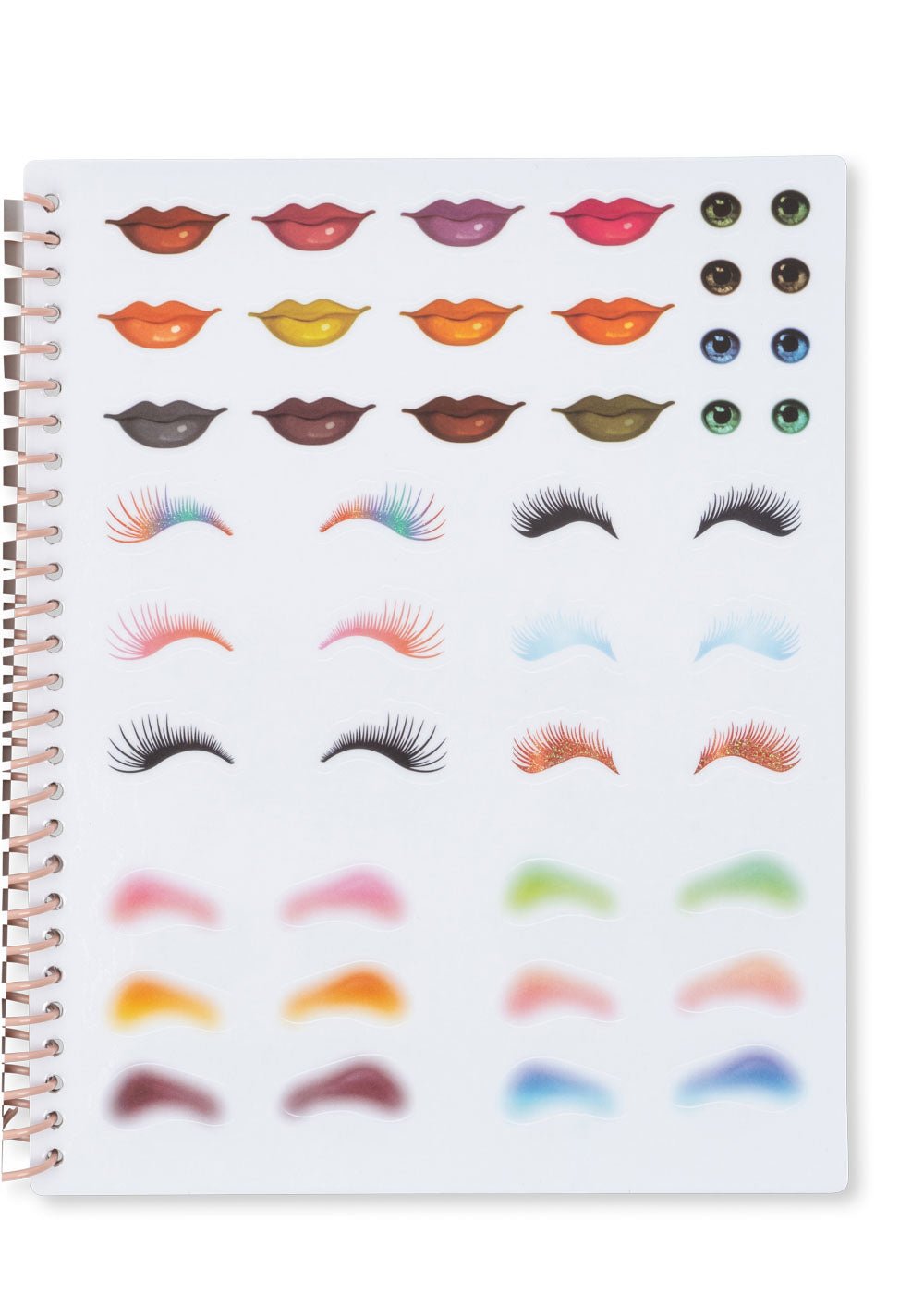 Knížka se samolepkami KONGES SLOJD Glam Me Up | Stylové doplňky pro děti a ženy | Lavly.cz