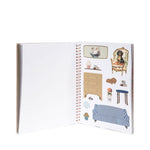 Knížka se samolepkami My Sticker Book KONGES SLOJD Dusty Pink | Stylové doplňky pro děti a ženy | Lavly.cz
