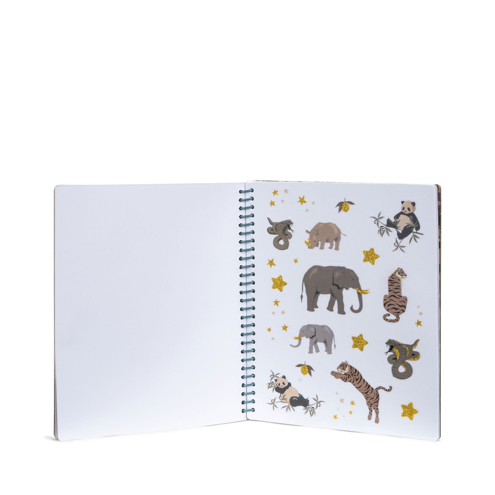 Knížka se samolepkami My Sticker Book KONGES SLOJD Green | Stylové doplňky pro děti a ženy | Lavly.cz