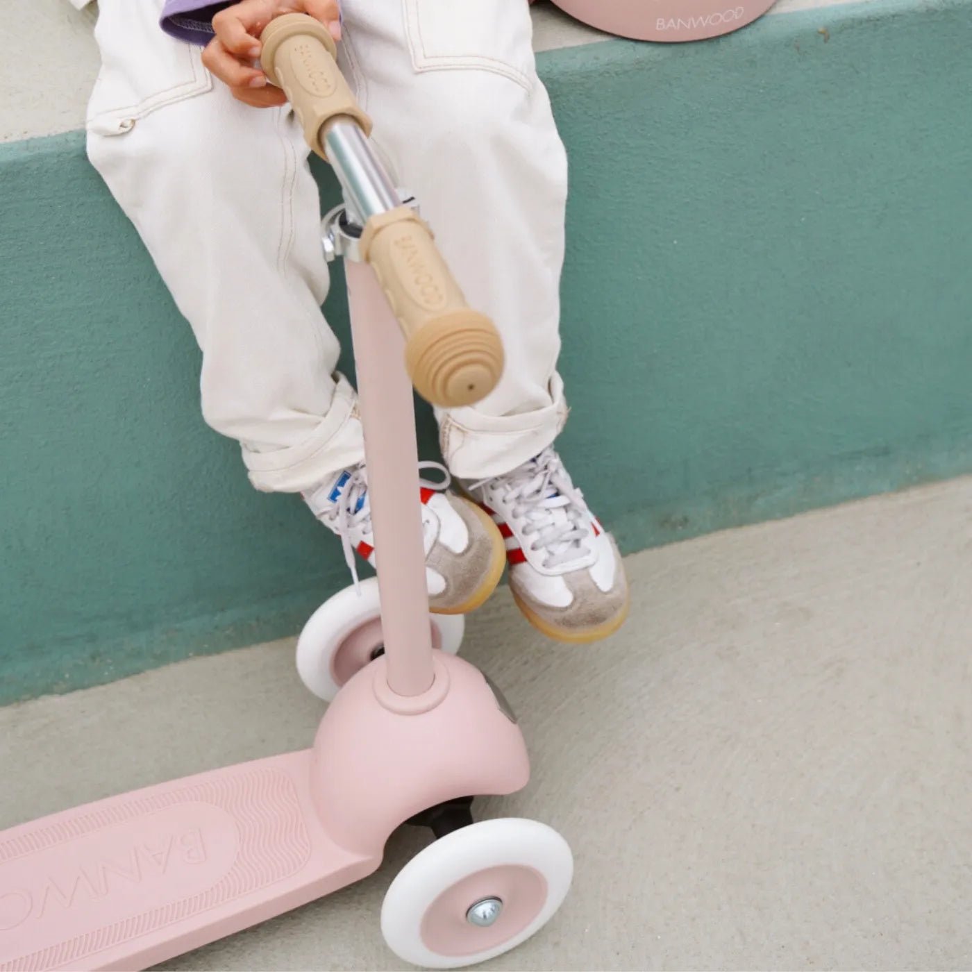 Koloběžka BANWOOD Eco Faded Pink | Stylové doplňky pro děti a ženy | Lavly.cz