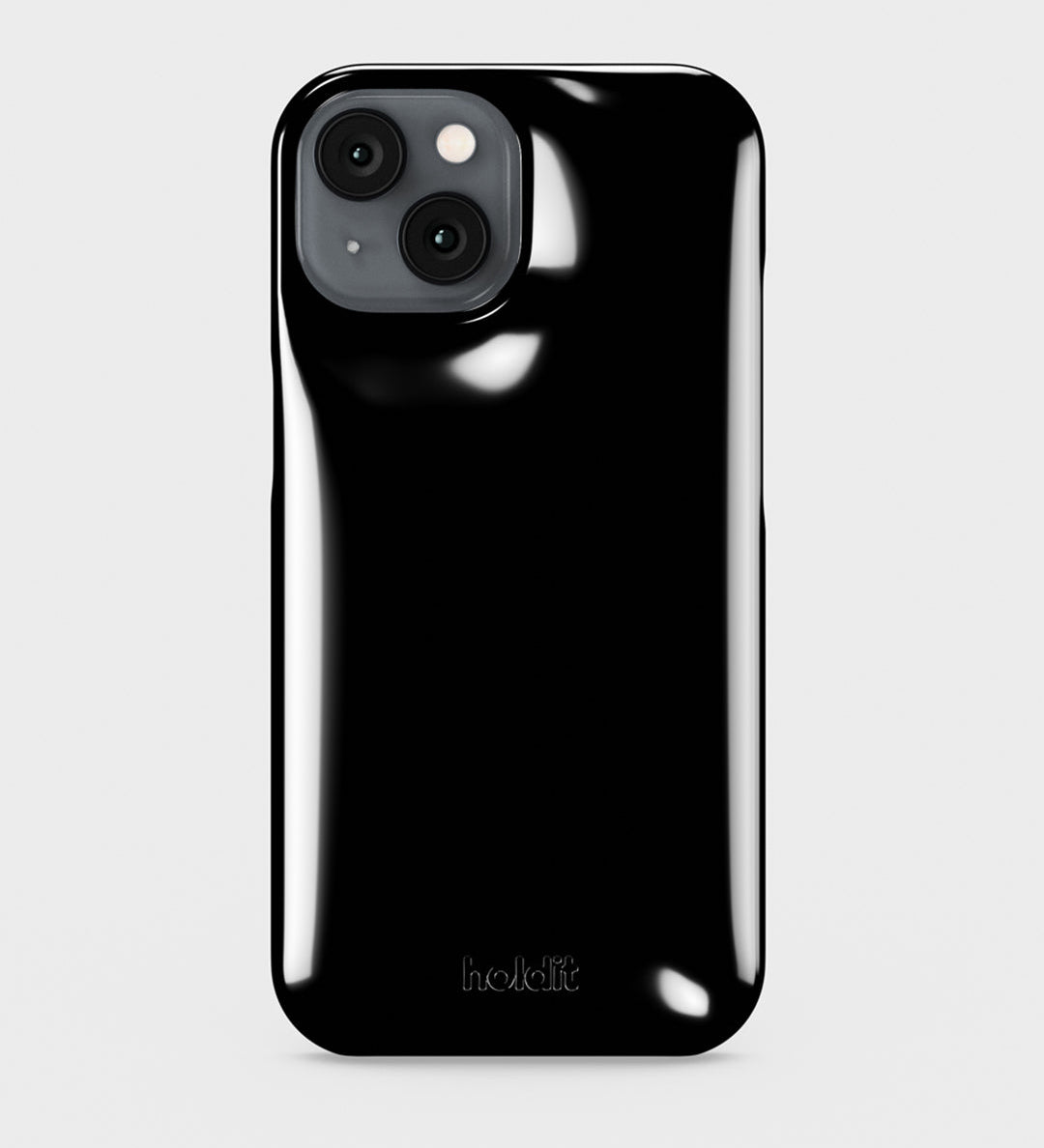 Kryt na iPhone HOLDIT Puffy Black | Lavly.cz