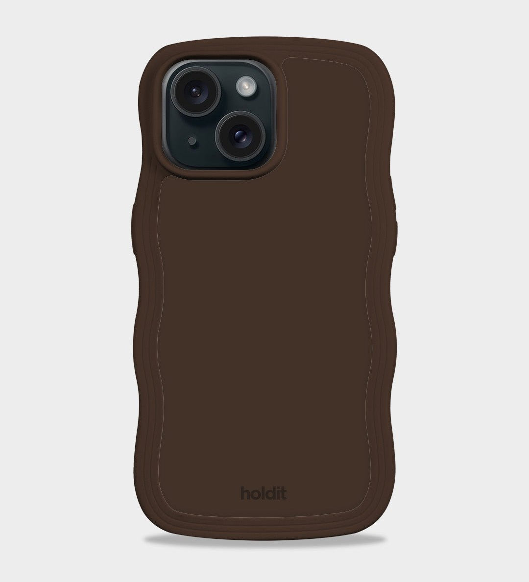 Kryt na iPhone HOLDIT Wavy Chocolate | Lavly.cz