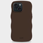 Kryt na iPhone HOLDIT Wavy Chocolate | Lavly.cz