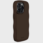 Kryt na iPhone HOLDIT Wavy Chocolate | Lavly.cz