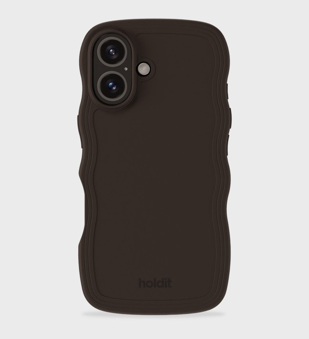 Kryt na iPhone HOLDIT Wavy Chocolate | Lavly.cz