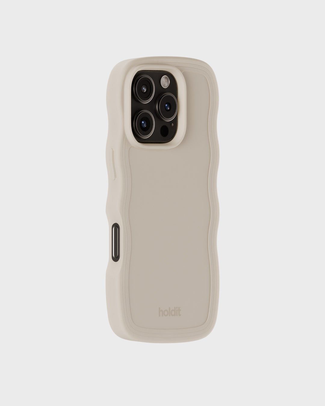 Kryt na iPhone HOLDIT Wavy Light Beige | Lavly.cz