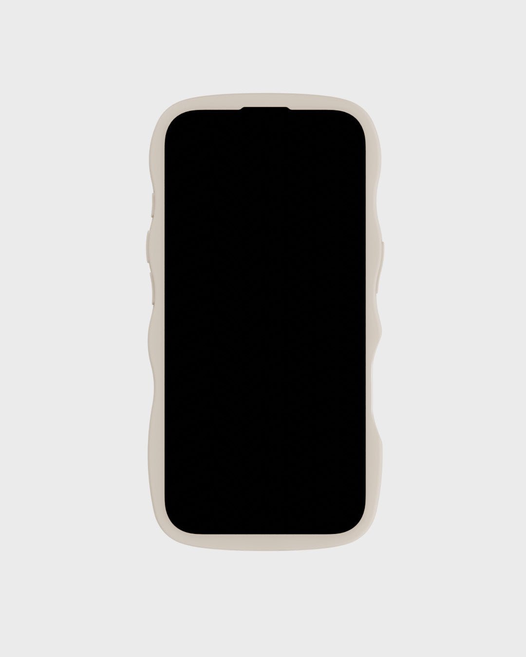 Kryt na iPhone HOLDIT Wavy Light Beige | Lavly.cz