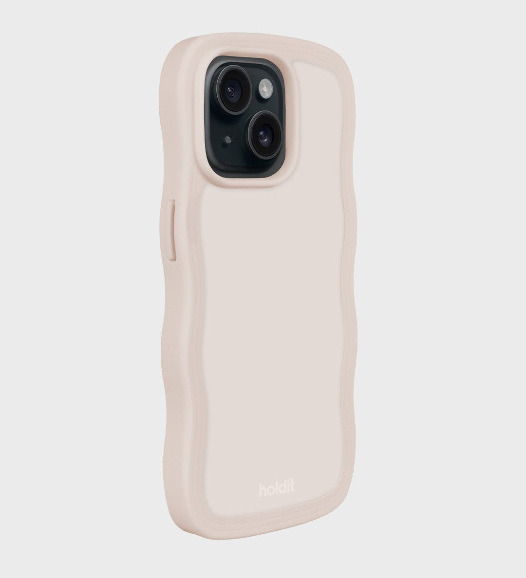 Kryt na iPhone HOLDIT Wavy Light Beige | Lavly.cz