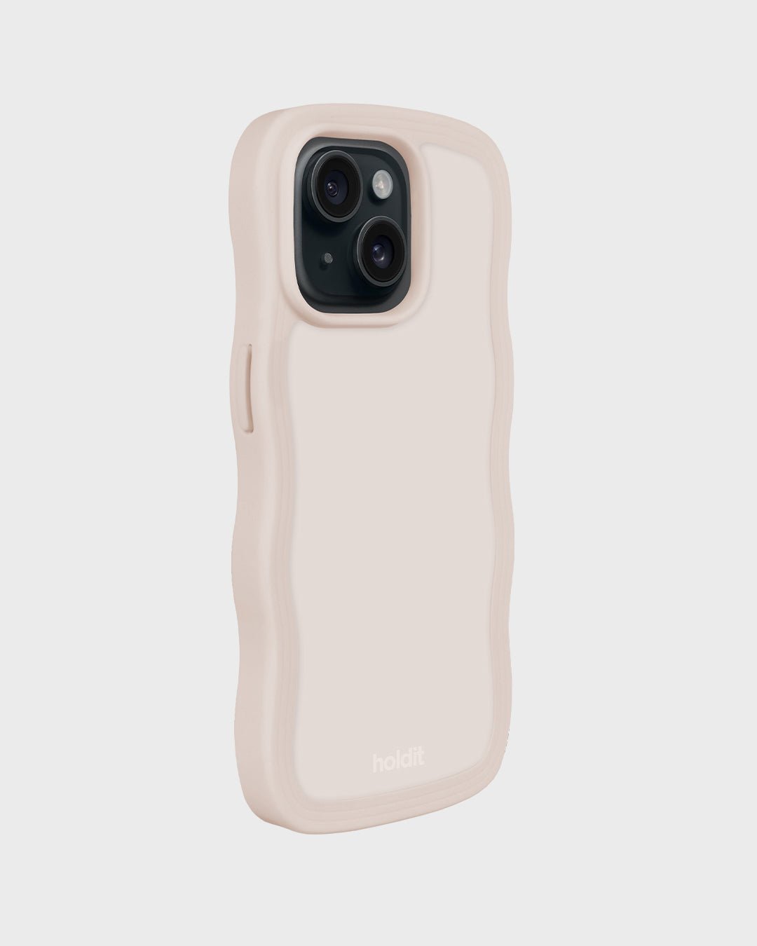Kryt na iPhone HOLDIT Wavy Light Beige | Lavly.cz