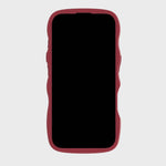 Kryt na iPhone HOLDIT Wavy Red Velvet | Lavly.cz