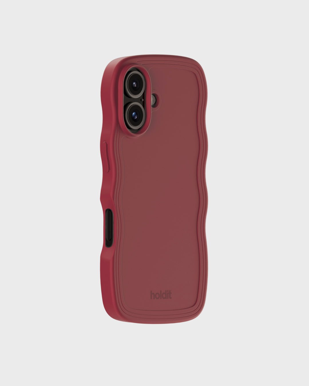 Kryt na iPhone HOLDIT Wavy Red Velvet | Lavly.cz