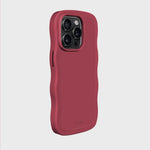 Kryt na iPhone HOLDIT Wavy Red Velvet | Lavly.cz
