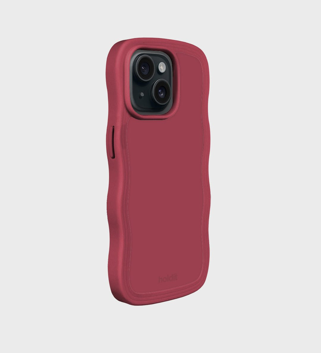 Kryt na iPhone HOLDIT Wavy Red Velvet | Lavly.cz