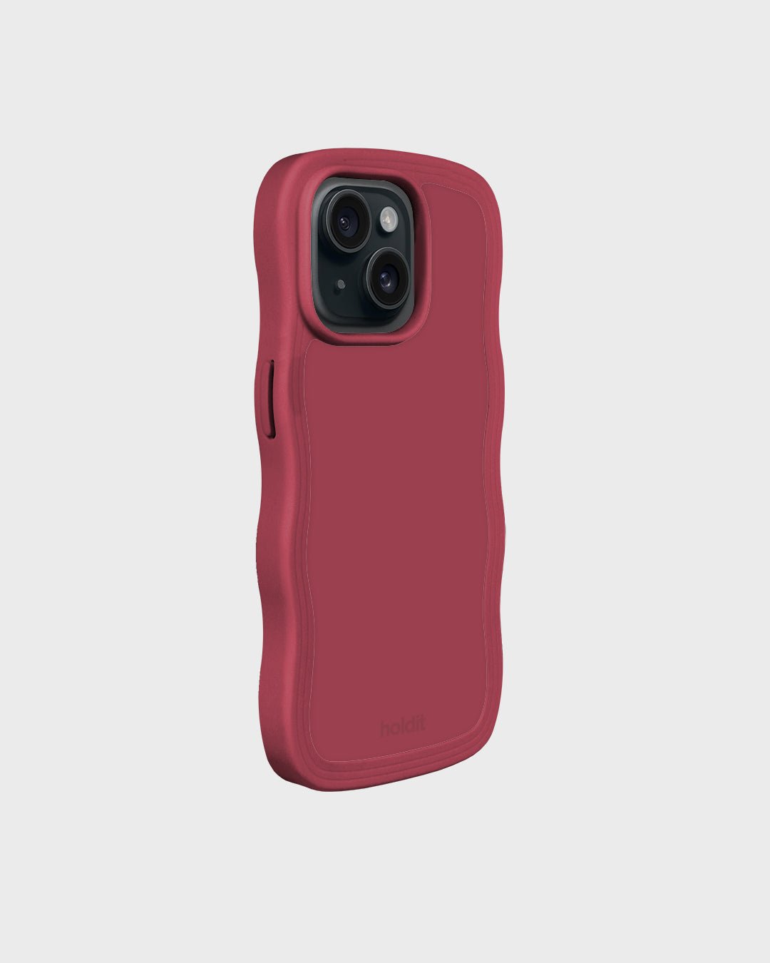 Kryt na iPhone HOLDIT Wavy Red Velvet | Lavly.cz