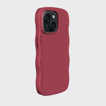 Kryt na iPhone HOLDIT Wavy Red Velvet | Lavly.cz