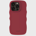 Kryt na iPhone HOLDIT Wavy Red Velvet | Lavly.cz