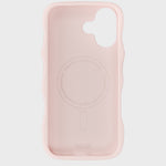 Kryt na iPhone HOLDIT Wavy Silicone MagSafe Ballerina Pink | Lavly.cz